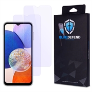 Protection d'écran Samsung Galaxy A14 en verre trempé BlueDefend Anti-Blue Light - 2 Pcs.