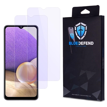 Protection d\'écran Samsung Galaxy A32 5G/M32 5G en verre trempé BlueDefend Anti-Blue Light - 2 Pcs.