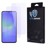 Protection d'écran Samsung Galaxy A37 en verre trempé BlueDefend Anti-Blue Light - 2 Pcs.