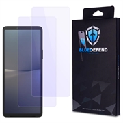 Protection d'écran Sony Xperia 10 V en verre trempé BlueDefend Anti-Blue Light - 2 Pcs.