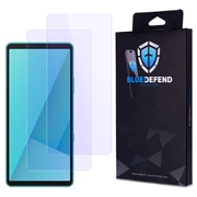 Protection d'écran Sony Xperia 10 VII en verre trempé BlueDefend Anti-Blue Light - 2 Pcs.