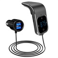 Transmetteur FM Bluetooth & Chargeur Voiture BC39