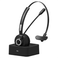 Oreillette Bluetooth avec Microphone et Base de Chargement M97 - Noir