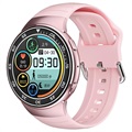 Borderless Series Waterproof Bluetooth Smart Watch YD1 - Pink