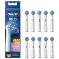 Têtes de brosse à dents de rechange Oral-B Pro Sensitive Clean - 10 pièces - Blanc