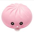Jouet antistress squishy dumpling qui fait des bulles avec panier vapeur - Rose