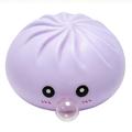Jouet antistress squishy dumpling qui fait des bulles avec panier vapeur - Violet