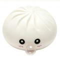 Jouet antistress squishy dumpling qui fait des bulles avec panier vapeur - Blanc