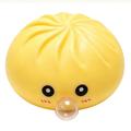 Jouet antistress squishy dumpling qui fait des bulles avec panier vapeur - Jaune