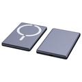 Batterie externe magnétique sans fil C22 5000mAh avec recharge rapide USB-C 20W - Gris