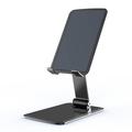 CCT15 Portable Folding Phone Holder Adjustable Anti-Slip Tablets Metal Stand for 4-13 inch Device