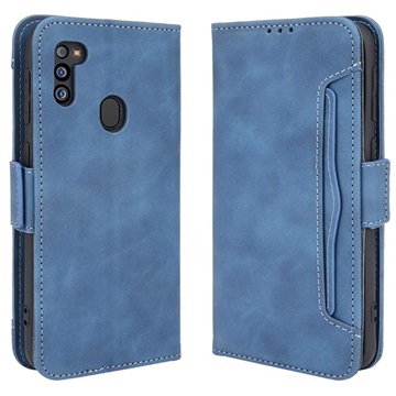 Étui Portefeuille Samsung Galaxy M21 2021 - Série Cardholder - Bleu