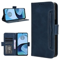 Étui Portefeuille Motorola Moto G14 - Série Cardholder - Bleu