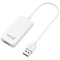 Carlinkit CPC200-HD2CP Adaptateur CarPlay sans fil - USB vers HDMI - Blanc