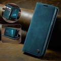 Étui Portefeuille Samsung Galaxy S22 5G Caseme Série 013 - Bleu