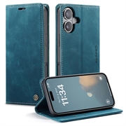 Étui Portefeuille iPhone 16 Plus Caseme Série 013 - Bleu