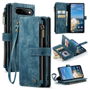 Étui Portefeuille Google Pixel 11/11 Pro Multifonctionnel Caseme C30 - Bleu