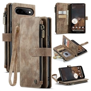 Étui Portefeuille Google Pixel 11/11 Pro Multifonctionnel Caseme C30 - Marron