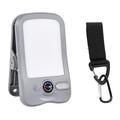 Lampe de camping solaire à pince avec 3 modes de luminosité - Gris