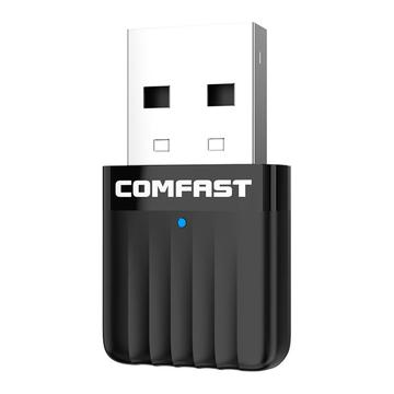 Comfast CF-811ACV3 Adaptateur WiFi bi-bande - 650Mbps - Noir