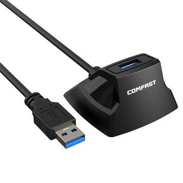 Comfast CF-U318 Câble d\'extension USB 3.0 - 1.2m - Noir