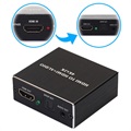 Extracteur Audio HDMI Compact Haute Qualité - Noir