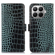 Étui Portefeuille Xiaomi 17T Pro en Cuir avec RFID - Série Crocodile
