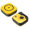 Cute Mini PD 10000mAh Wireless Power Bank E49 - 20W - Jaune