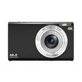 DC402-AF 4K Kids 48MP Digital Camera Auto Focus 16X Digital Zoom Vlogging Camera for Teens - Noir