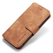Étui Portefeuille Rétro iPhone 7/8/SE (2020)/SE (2022) DG.MING - Marron
