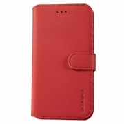 Étui Portefeuille Rétro iPhone 7/8/SE (2020)/SE (2022) DG.MING - Rouge