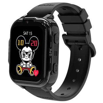 DH20 4G Kids Smart Watch avec caméra et appel vidéo - Langues : danois, norvégien, suédois, finnois - Noir