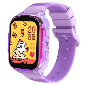 DH20 4G Kids Smart Watch avec caméra et appel vidéo - Langues : danois, norvégien, suédois, finnois - Violet