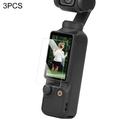 Protecteur d'écran DJI Osmo Pocket 3 en verre trempé - Dureté 9H, lot de 3 - Transparente
