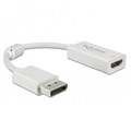 Câble Adaptateur DisplayPort 20 Broches / HDMI Delock - Blanc