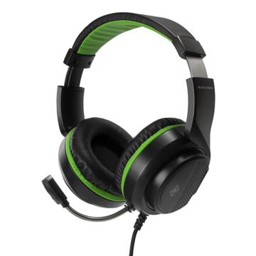 Deltaco GAM-128 Casque de jeu filaire - Noir / Vert