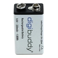Pile 9V Rechargeables Digibuddy - 220mAh