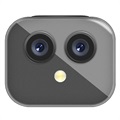 Mini Caméra d'Action Wi-Fi à Double Objectif / Caméra de Sécurité D3 - Noir