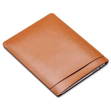 Housse pour ordinateur portable double couche pour MacBook 13"/Laptop 13" - Marron