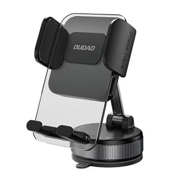 Dudao F24 Plus Support de voiture à ventouse pour téléphone 60mm-90mm - Noir