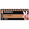 Piles alcalines Duracell Basic LR03/AAA - 24 pièces