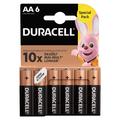 Piles Duracell Basic LR6/AA - 6 pièces