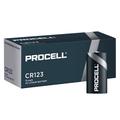 Duracell Procell CR123 Piles alcalines 1400mAh - 10 Pcs.