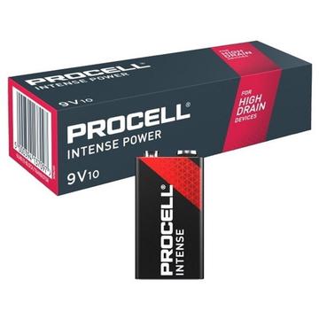 Duracell Procell Intense Power 6LR61/9V Piles alcalines - 10 Pcs.