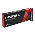 Duracell Procell Intense Power LR03/AAA Piles alcalines 1465mAh - 10 Pcs.