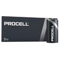 Duracell Procell LR20/D Piles alcalines 1300mAh - 10 Pcs.