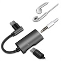 Adaptateur Casque USB-C / 3.5mm 2-en-1 Dux Ducis