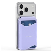 Porte-cartes magnétique Dux Ducis Arch avec MagSafe et protection RFID - Violet