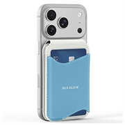 Porte-cartes magnétique Dux Ducis Arch avec MagSafe et protection RFID - Blanc / Bleu