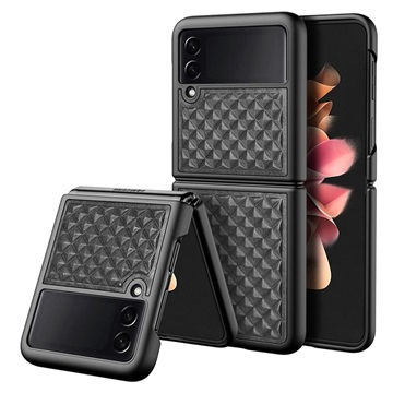 Coque Samsung Galaxy Z Flip3 5G Revêtue de Cuir Dux Ducis Venice